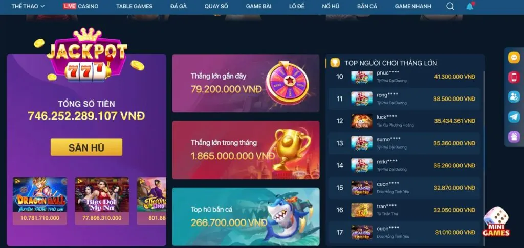 Khuyến mãi bắn cá 77 ball apk